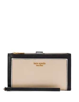 Kate Spade New York Morgan Colorblocked Phone Wallet Earthenware Black