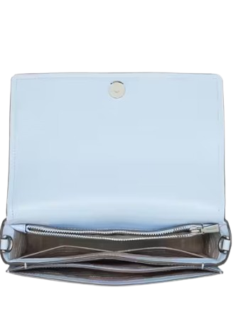 Kate Spade New York Morgan Saffiano Leather Flap Chain Wallet North Star