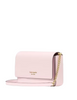 Kate Spade New York Morgan Flap Chain Wallet Shimmer Pink