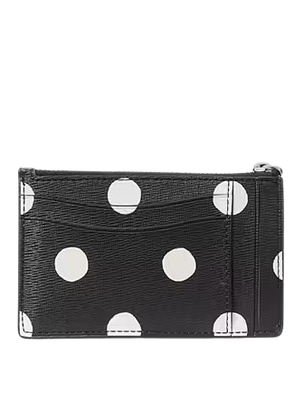 Kate Spade New York Morgan Sunshine Dot Card Case Wristlet Black