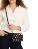 Kate Spade New York Morgan Sunshine Dot Faux Leather Flap Chain Wallet Black