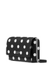 Kate Spade New York Morgan Sunshine Dot Faux Leather Flap Chain Wallet Black