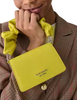 Kate Spade New York Natasha Glazed Scrunch Strap Mini Bag Lime Slice