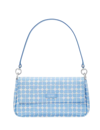 Kate Spade New York Noel Jacquard Convertible Crossbody Astral Blue 