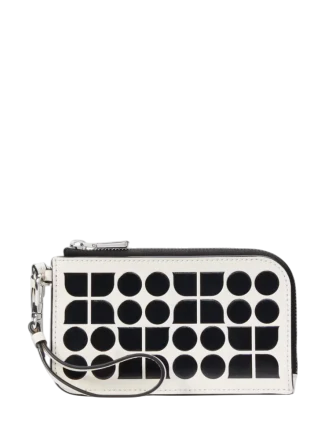 Kate Spade New York Noel Wristlet Black White 