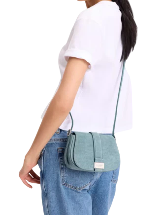 Kate Spade New York Nouveau Mini Saddle Bag Blue