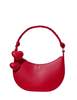 Kate Spade New York Nova Braided Strap Shoulder Bag Cherry Rouge