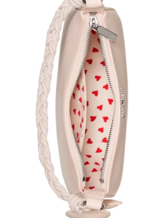 Kate Spade New York Nova Braided Strap Shoulder Bag Powdered Sugar