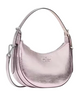 Kate Spade New York Nova Crinkle Metallic Small Crescent Shoulder Bag Lilac Moonlight