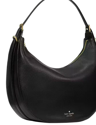 Kate Spade New York Nova Large Crescent Shoulder Bag Black