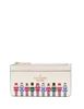 Kate Spade New York Oh What Fun Nutcracker Large Slim Cardholder Meringue