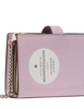 Kate Spade New York Page Turner Card Holder Crossbody Market Purple