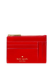 Kate Spade New York Patent Large Slim Card Holder KS Bright Red 