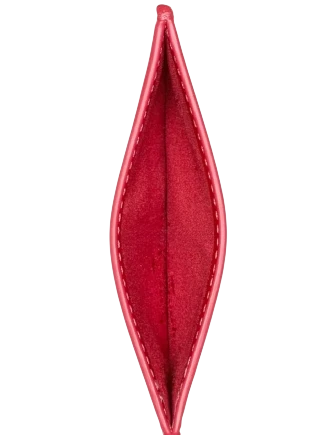 Kate Spade New York Patent Small Slim Card Holder KS Bright Red 