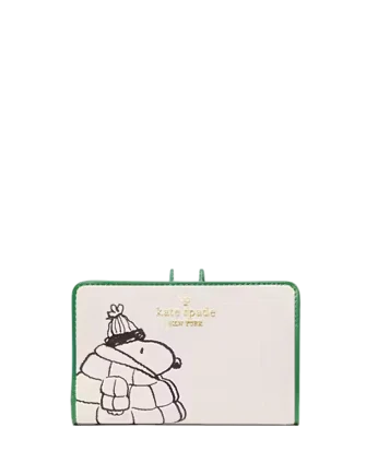 Kate Spade New York Peanuts X KSNY Medium Bifold Wallet