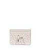 Kate Spade New York Peanuts X KSNY Small Slim Card Holder Cream