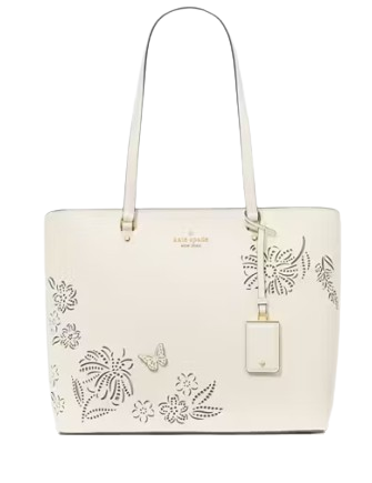 Kate Spade New York Perforated Perfect Tote Meringue