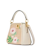 Kate Spade New York Phoebe Straw Mini Top Handle Crossbody Natural