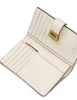 Kate Spade New York Phoebe Straw Turnlock Medium Wallet Natural