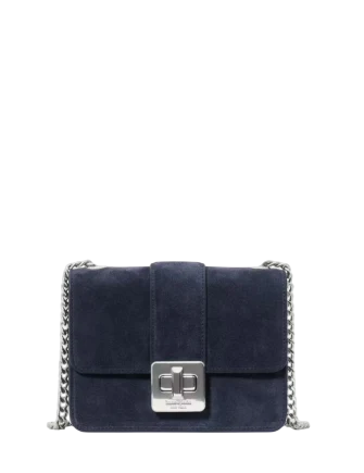 Kate Spade New York Phoebe Suede Turnlock Mini Flap Crossbody