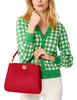 Kate Spade New York Phoebe Top Handle Satchel Perfect Cherry