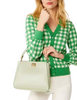 Kate Spade New York Phoebe Top Handle Satchel Sage Bundle