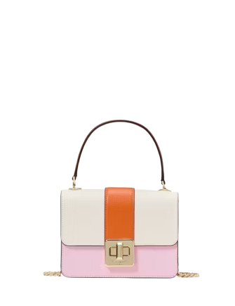 Kate Spade New York Phoebe Turnlock Mini Flap Crossbody Pink Horizon