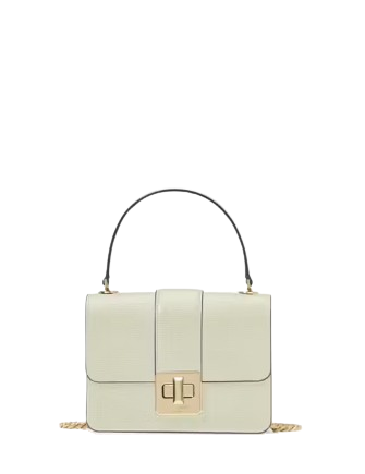 Kate Spade New York Phoebe Turnlock Mini Flap Crossbody Sage Bundle