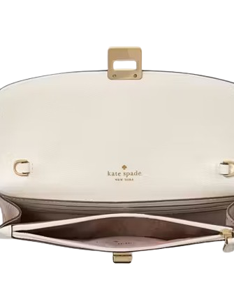 Kate Spade New York Phoebe Turnlock Wallet-on-chain  Toasted Hazelnut 