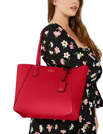 Kate Spade New York Poppy Large Tote Perfect Cherry