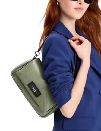 Kate Spade New York Puffed Lola Convertible Crossbody Cedar Stand