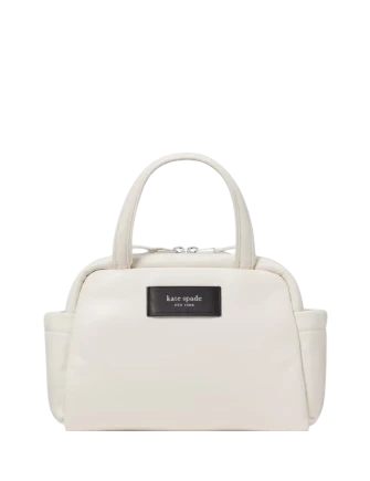 Kate Spade New York Puffed Satchel Parchment