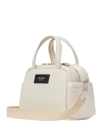 Kate Spade New York Puffed Satchel Parchment