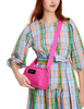 Kate Spade New York Puffed Small Crossbody Vivid Snapdragon