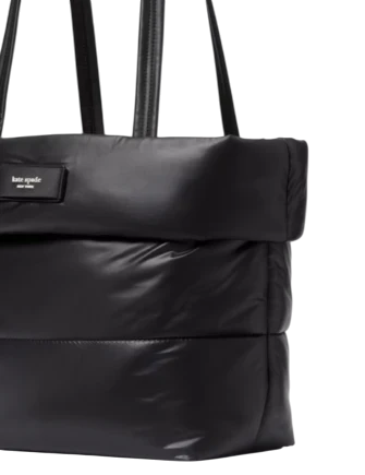 Kate Spade New York Puffed Small Tote Black