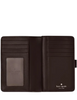 Kate Spade New York Quilted Suede Medium Bifold Wallet Hot Fudge