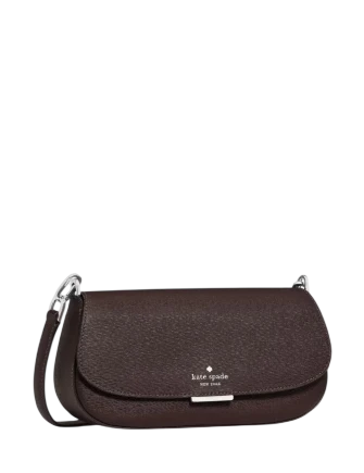 Kate Spade New York Quinn Mini Crossbody Bag Hot Fudge