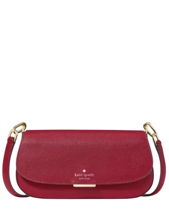 Kate Spade New York Quinn Mini Crossbody Bag Red Jam