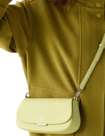 Kate Spade New York Quinn Mini Crossbody Bag Tennis Ball 