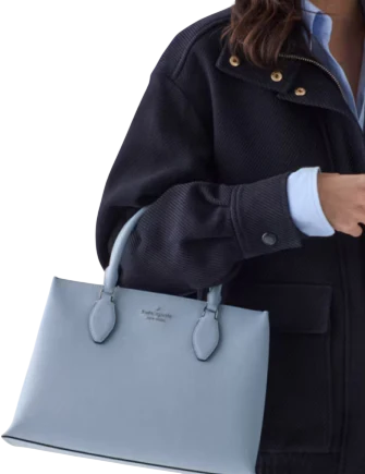 Kate Spade New York Rae Medium Satchel Muted Blue 