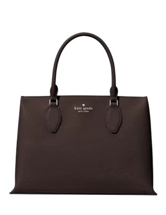 Kate Spade New York Rae Satchel Bag Hot Fudge