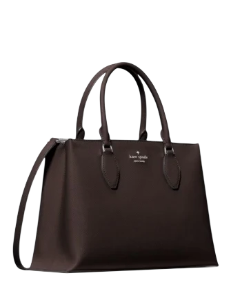 Kate Spade New York Rae Satchel Bag Hot Fudge