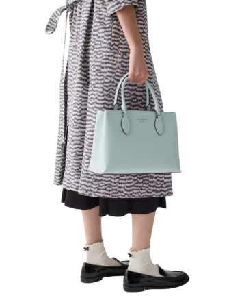 Kate Spade New York Rae Satchel Bag Lake Mist