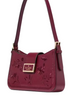 Kate Spade New York Reegan Botanical Embroidered Shoulder Bag Blackberry Preserves