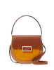 Kate Spade New York Reegan Colorblock Saddle Bag Squash Blossom