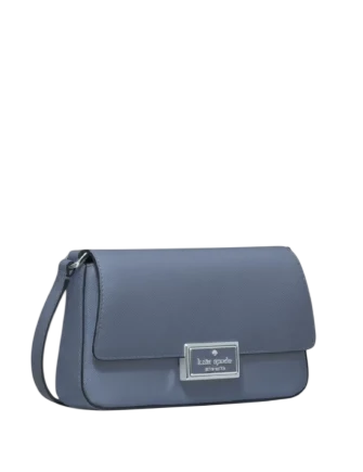Kate Spade New York Reegan Mini Flap Crossbody Cinder Grey