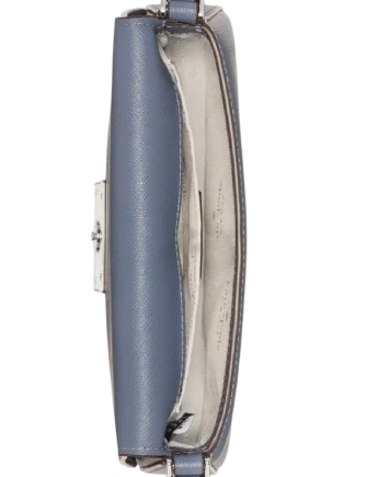Kate Spade New York Reegan Mini Flap Crossbody Cinder Grey