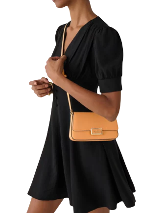 Kate Spade New York Reegan Mini Flap Crossbody Desert Sunset