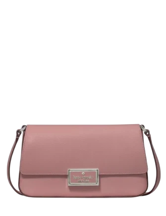 Kate Spade New York Reegan Mini Flap Crossbody Dusk Rose