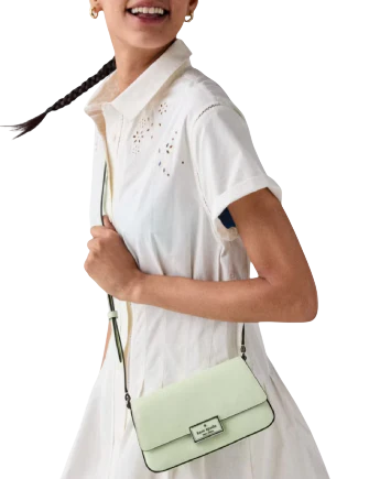 Kate Spade New York Reegan Mini Flap Crossbody Lime Frosting 